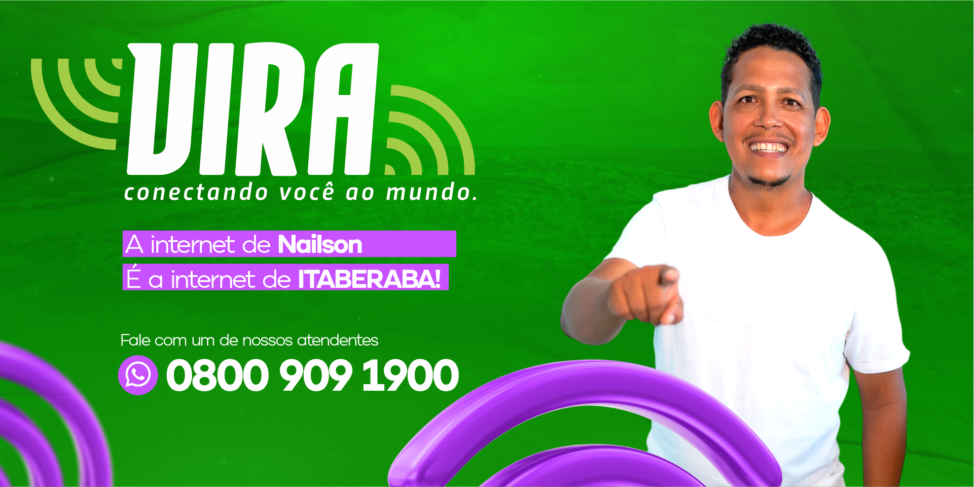 É a Internet de Nailson!