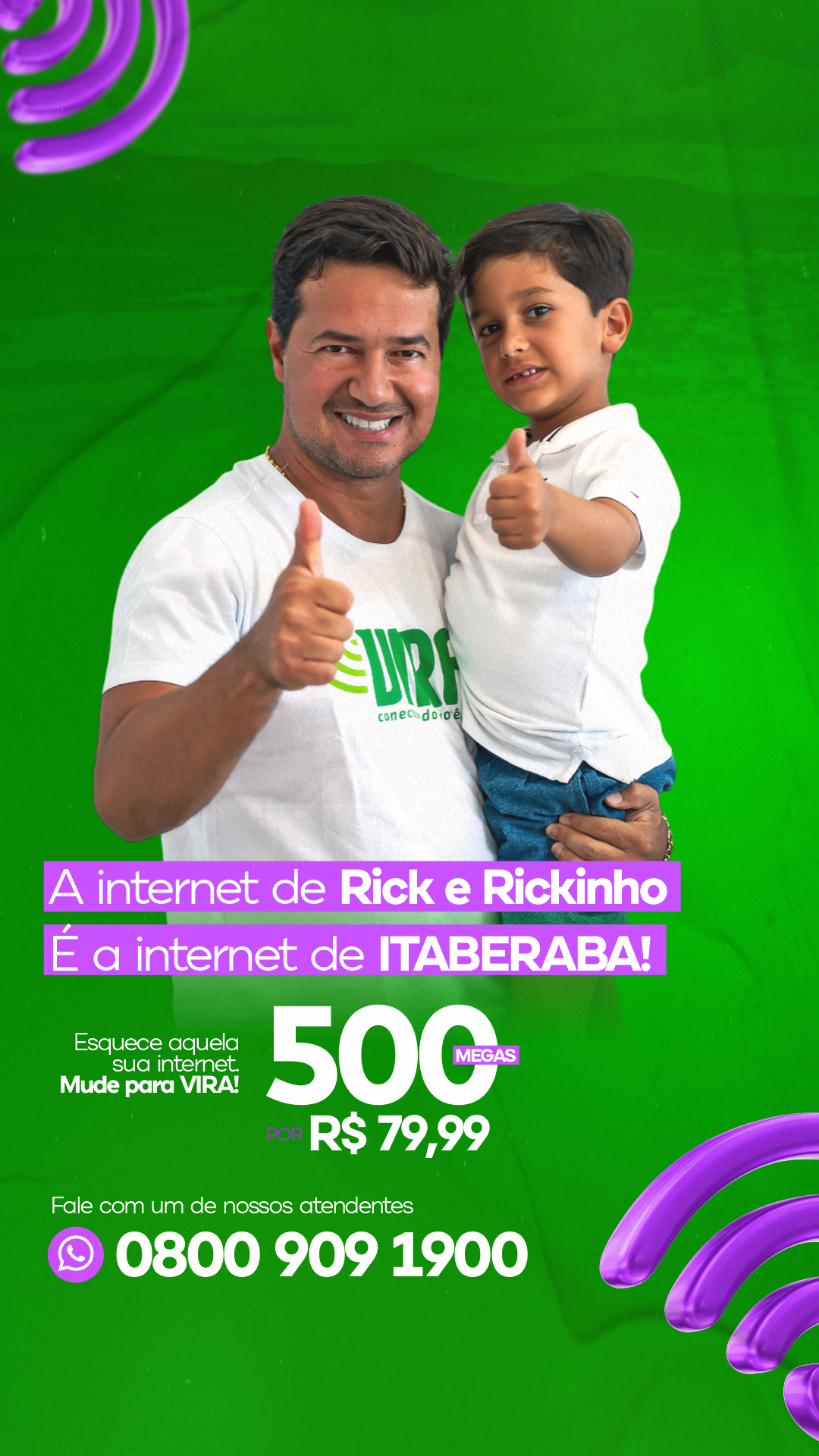 A Internet de Rick e Rickinho.