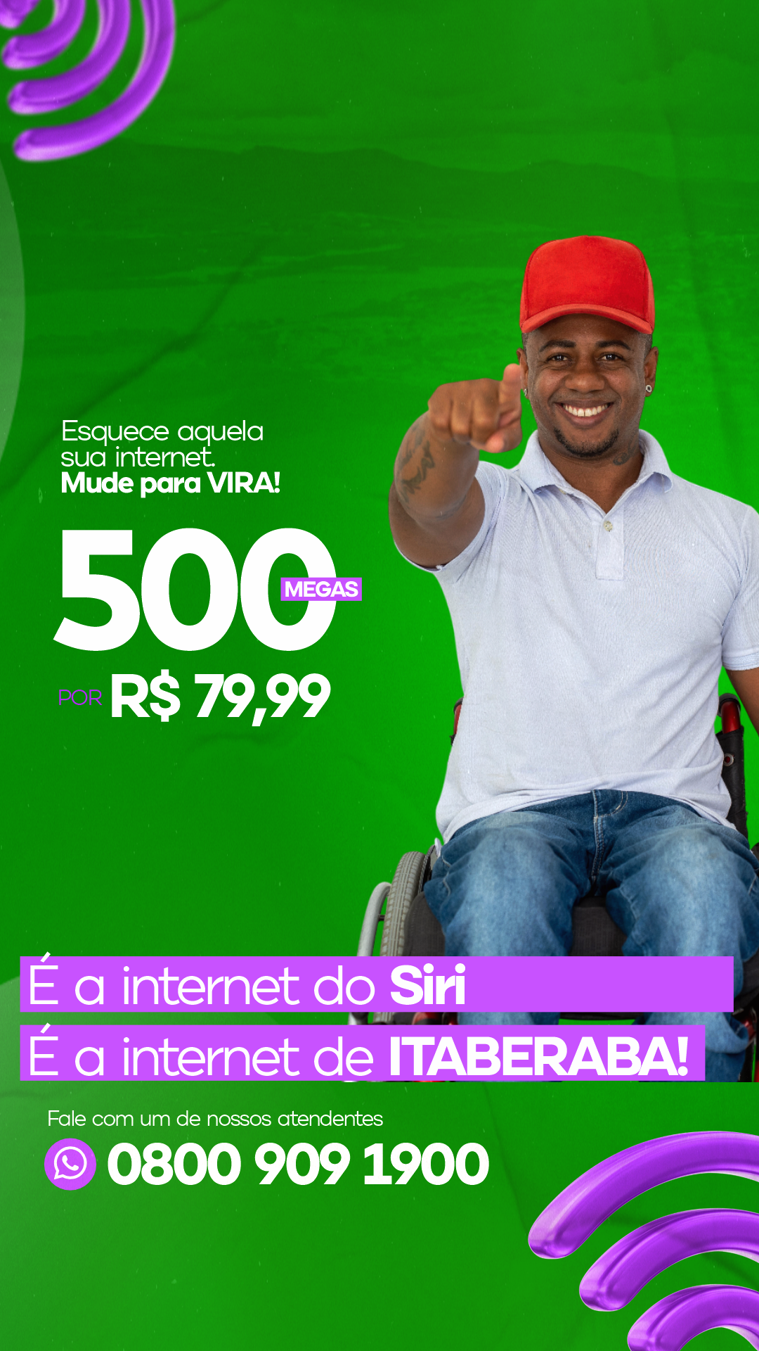É a Internet do Siri
